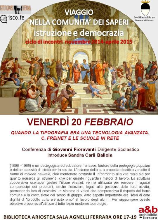 Conferenza Freinet